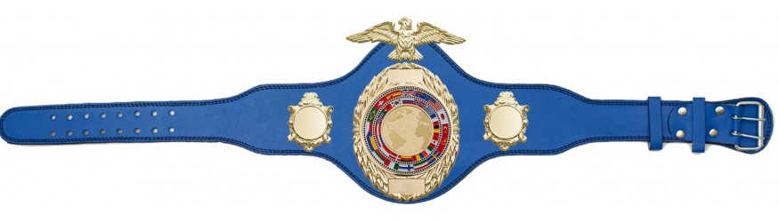 CHAMPIONSHIP BELT - PLT288/G/FLAGG - AVAILABLE IN 4 COLOURS